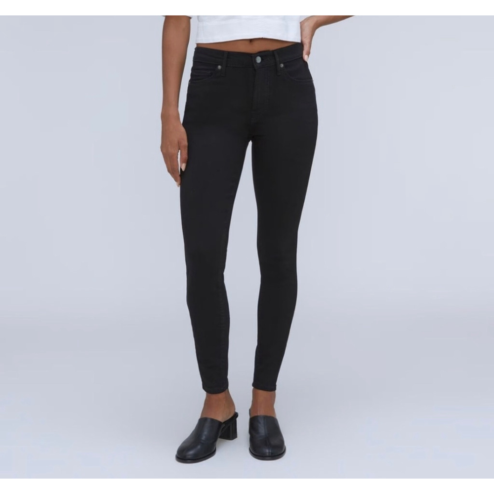 Everlane Black The Midrise Skinny Stretch Jeans Size 30